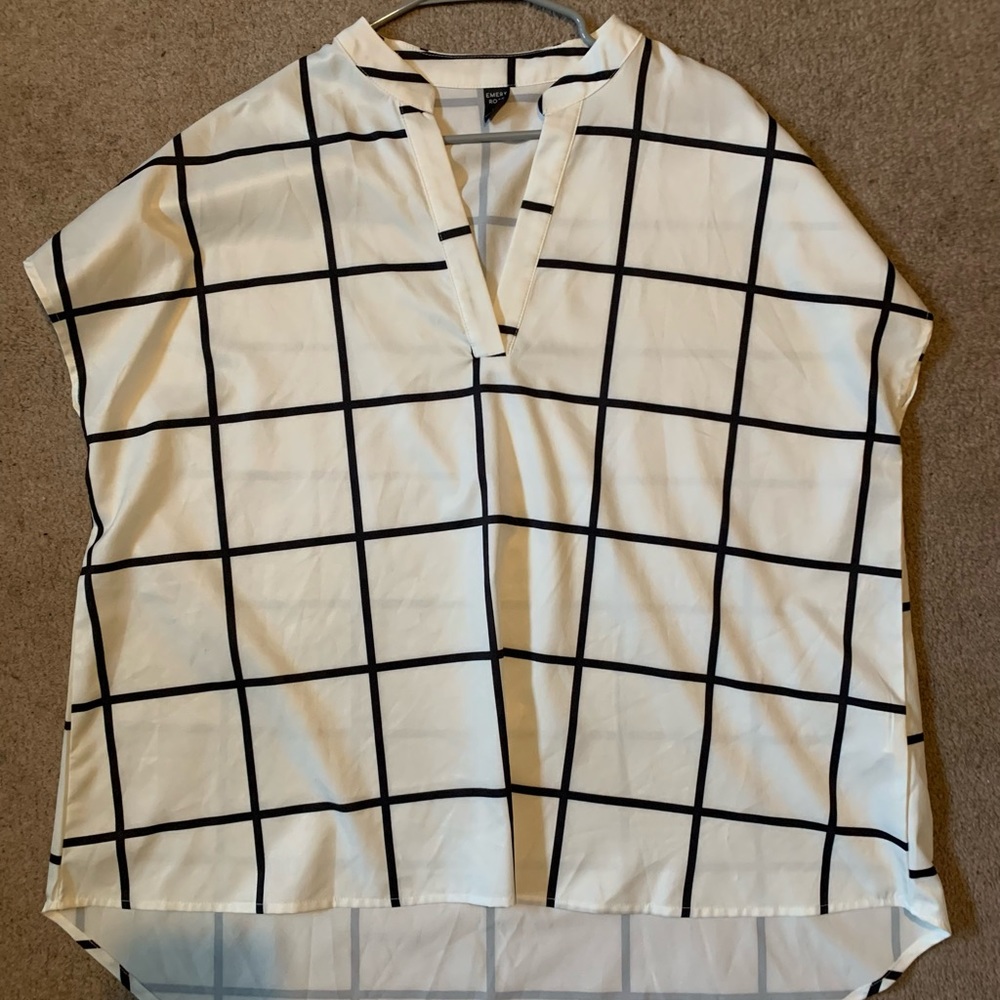 High low blouse